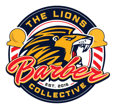 Lions Barber Full Colour   Light Tees